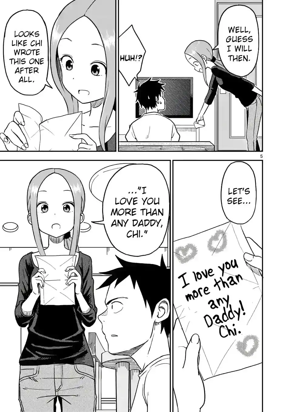 Karakai Jouzu no (Moto) Takagi-san Chapter 91 5